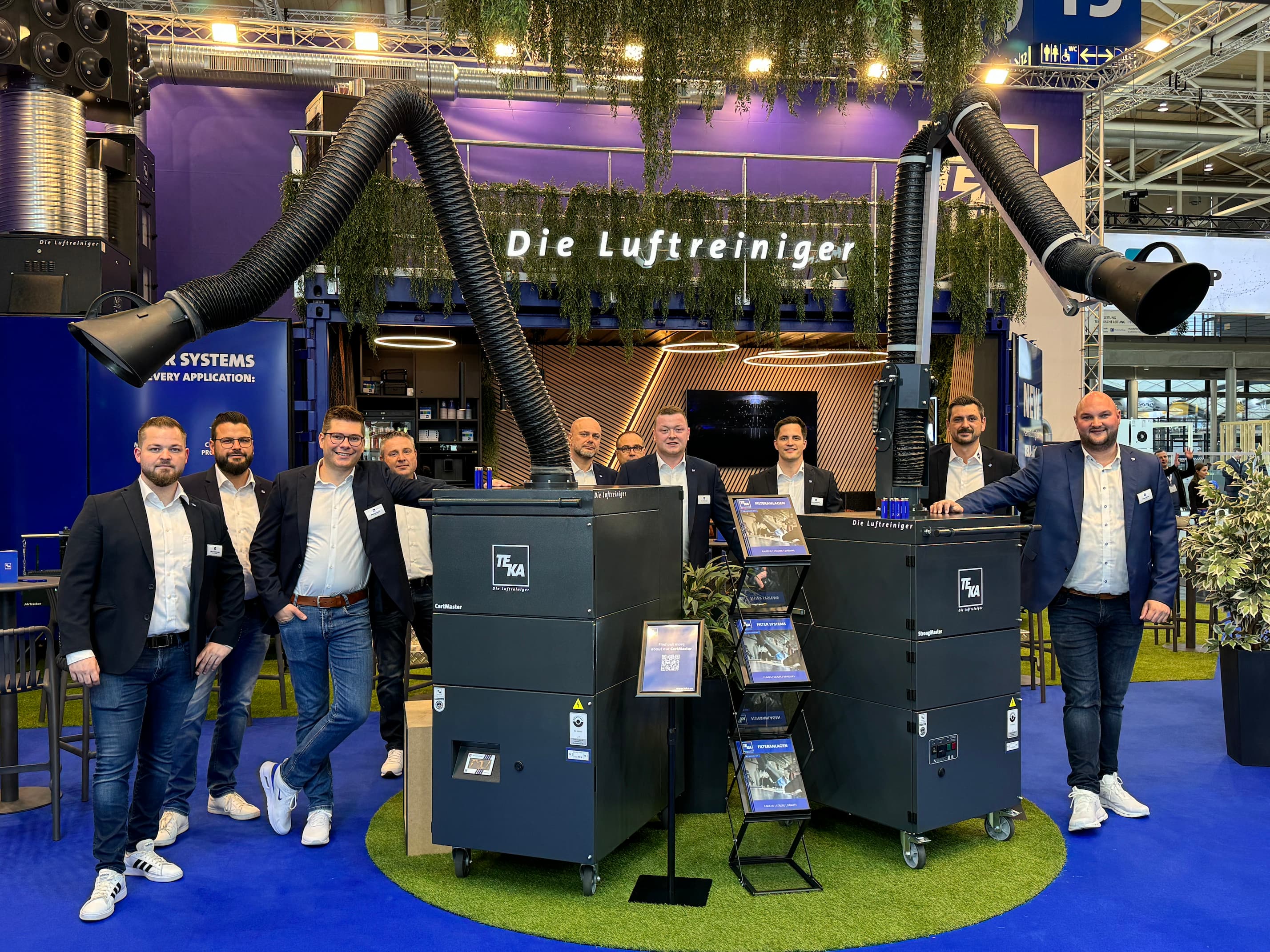 TEKA Messe-Team auf der SCHWEISSEN & SCHNEIDEN